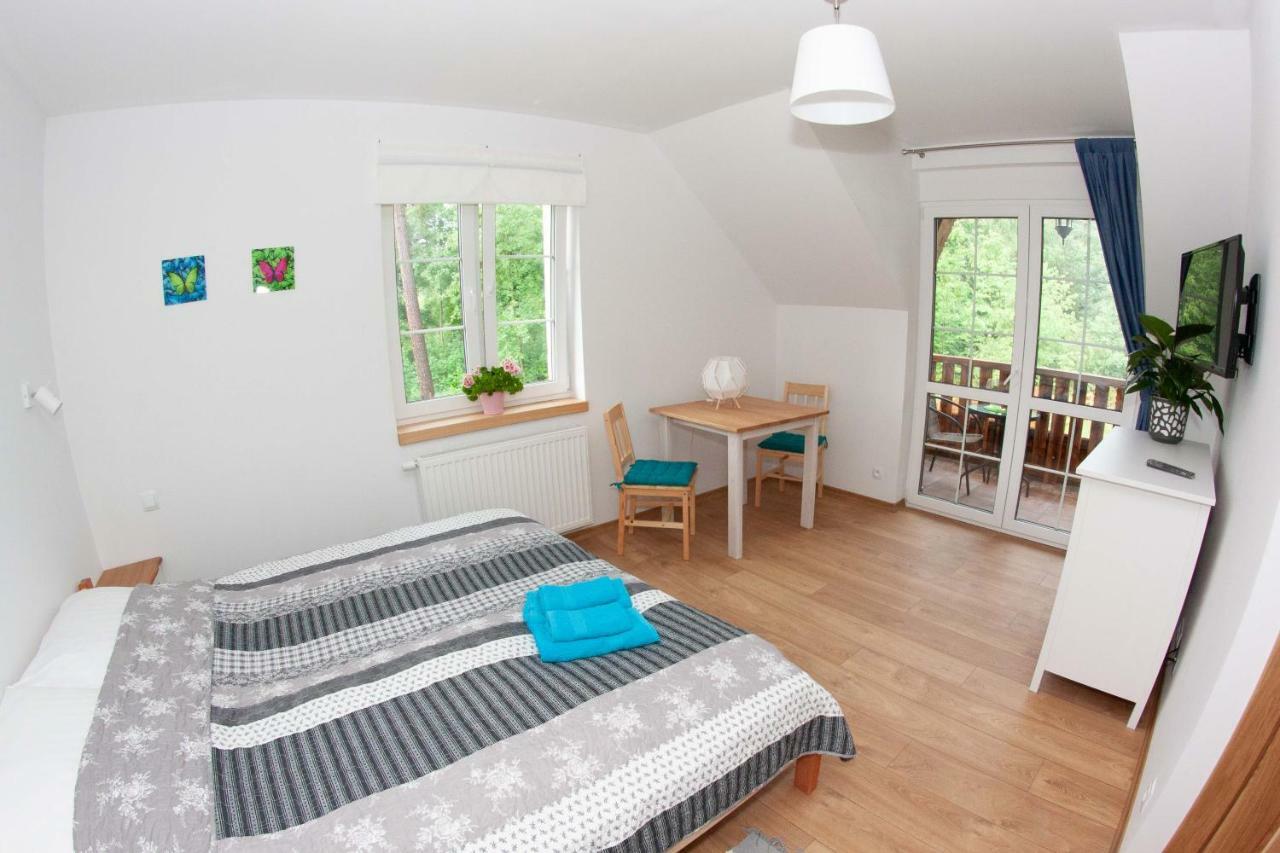Mazurska Gajowka Apartman Ruciane-Nida Kültér fotó